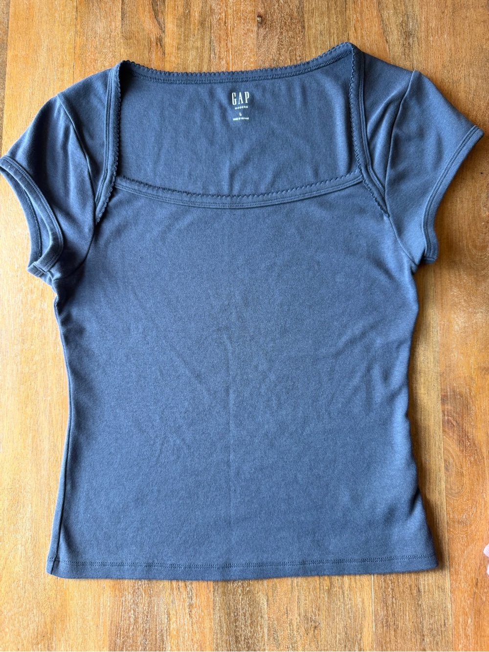 Gap modern square neck T-shirt